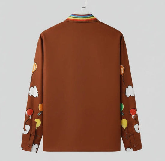 Technicolor Loose Overshirt