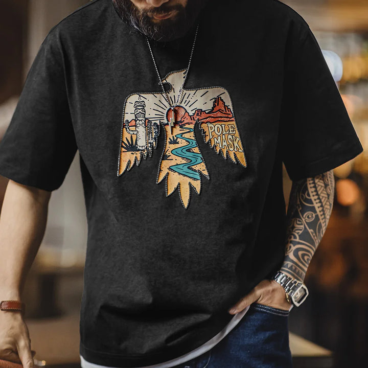 Desert Route Cotton Tee