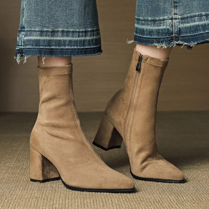 Maison Rochester Mid-Calf Boots