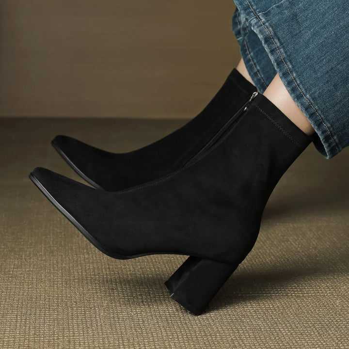 Maison Rochester Mid-Calf Boots