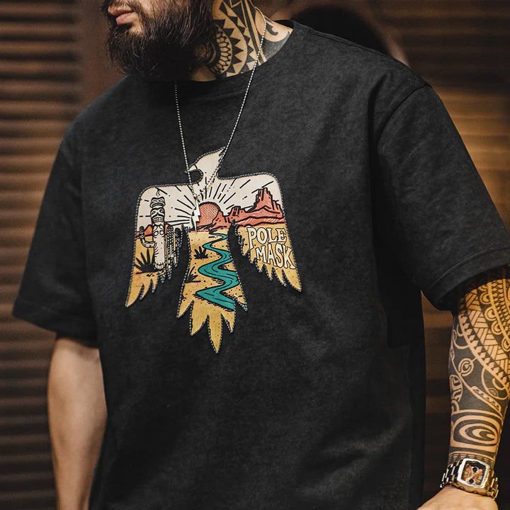 Desert Route Cotton Tee