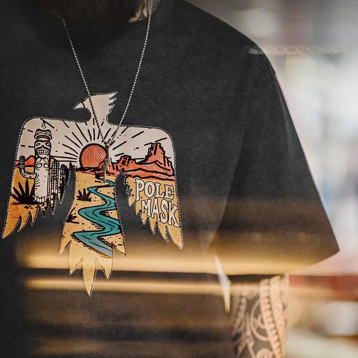 Desert Route Cotton Tee