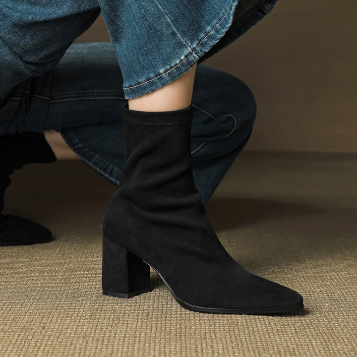 Maison Rochester Mid-Calf Boots
