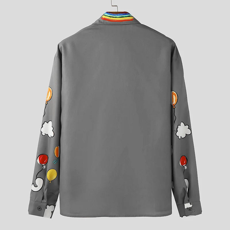 Technicolor Loose Overshirt
