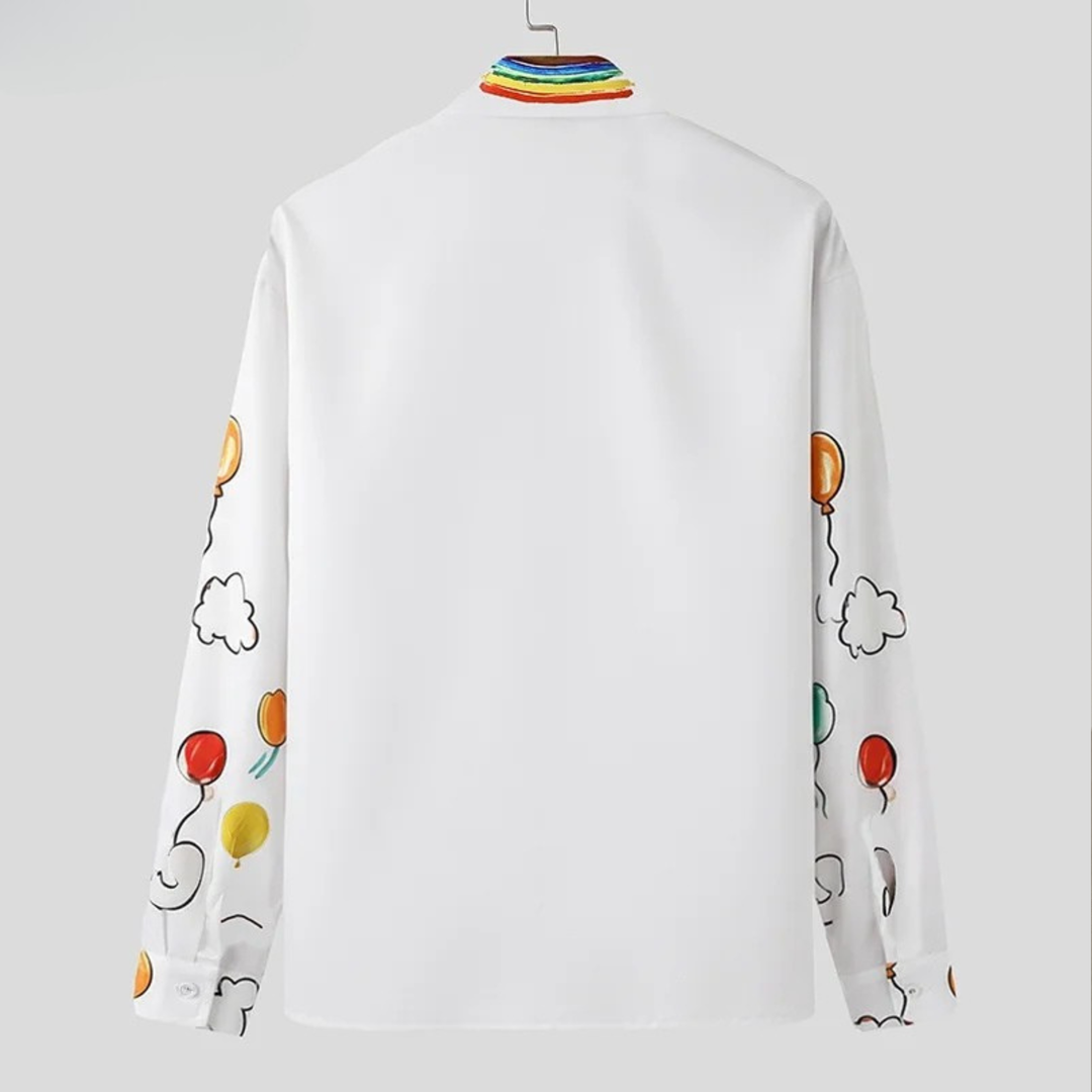 Technicolor Loose Overshirt